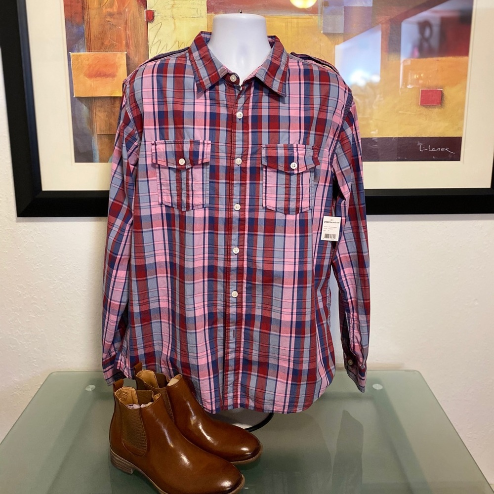 3 for $15 Paper Denim & Cloth Casual Men’s Button Down Shirt